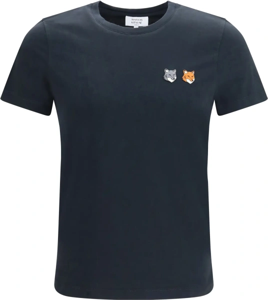 Tricou MAISON KITSUNÉ Double Fox Head T-shirt