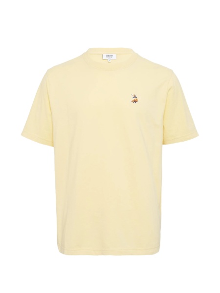 Tricou MAISON KITSUNÉ galben
