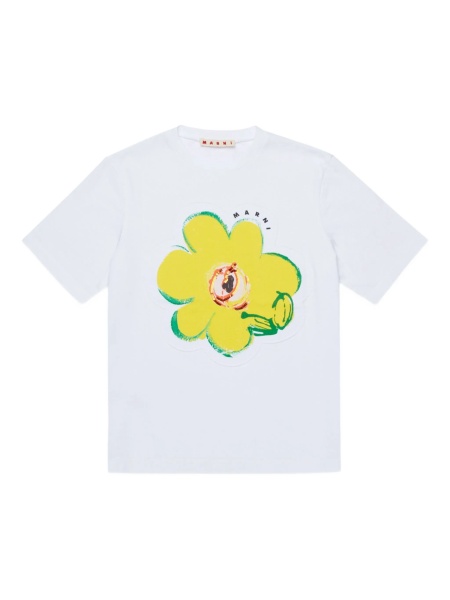 Tricou Marni alb
