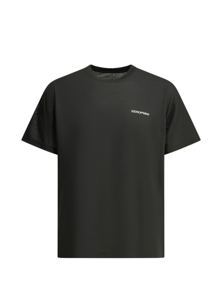 Tricou Montbell negru din poliester reciclat si polyester
