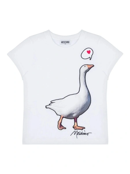 Tricou Moschino alb