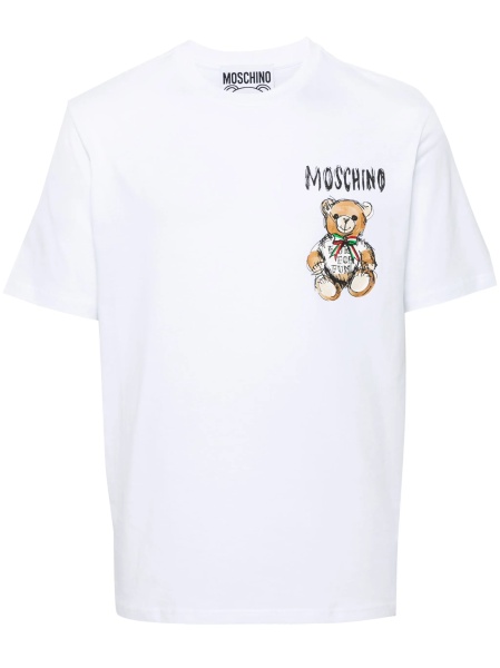 Tricou Moschino alb