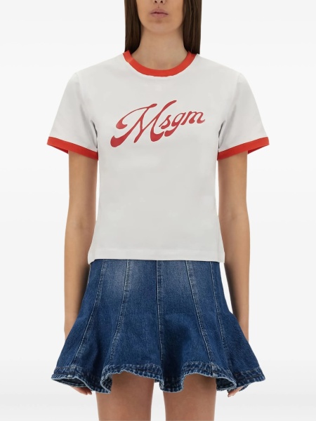 Tricou MSGM alb