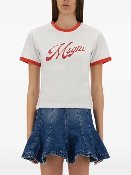 Tricou MSGM alb