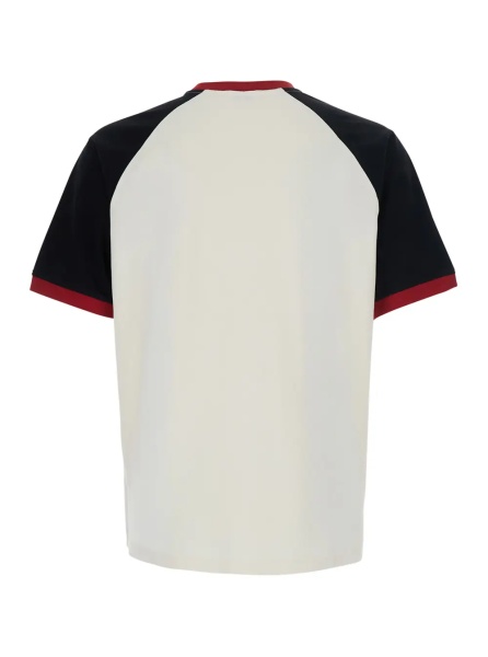 Tricou Multicolor Crew neck T-shirt with logo lettering and Medusa embroidery on the front in cotton for men