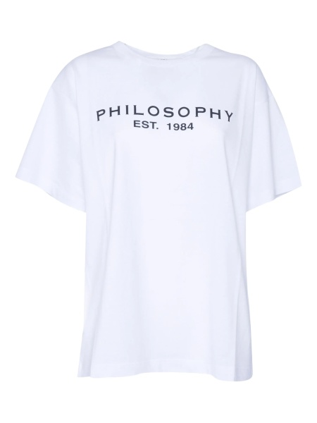 Tricou Philosophy alb