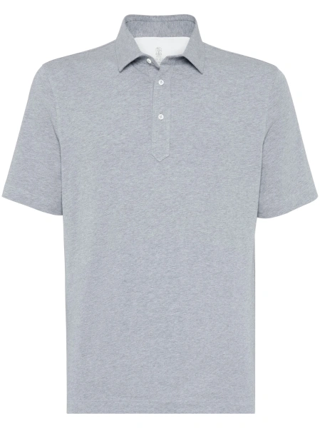 Tricou Polo Brunello Cucinelli gri