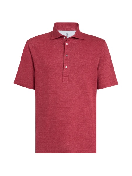 Tricou Polo Brunello Cucinelli rosu