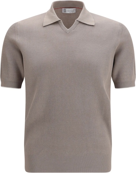 Tricou Polo Cotton ribbed Polo