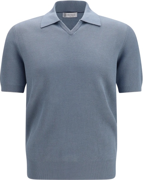 Tricou Polo Cotton ribbed Polo
