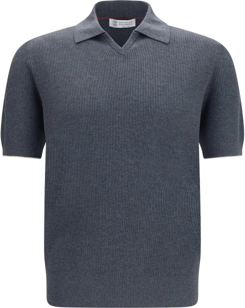 Tricou Polo Cotton ribbed Polo