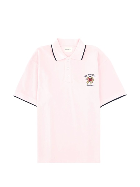 Tricou Polo DRÔLE DE MONSIEUR roz