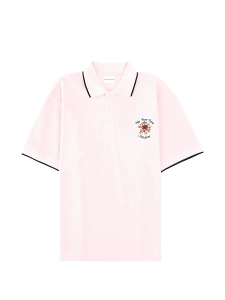 Tricou Polo DRÔLE DE MONSIEUR roz