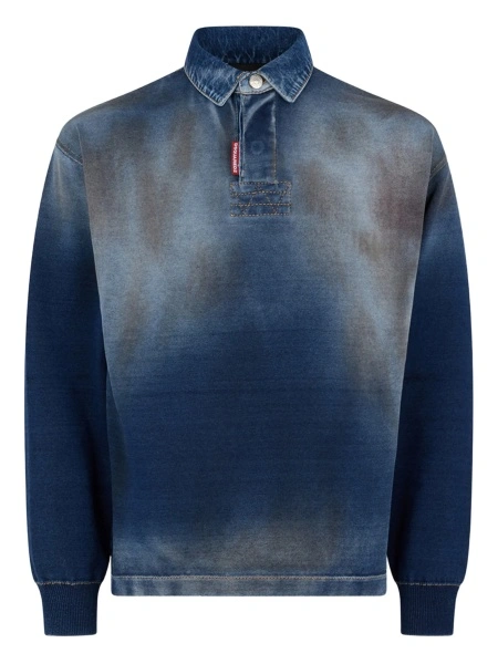 Tricou Polo DSQUARED2 albastru