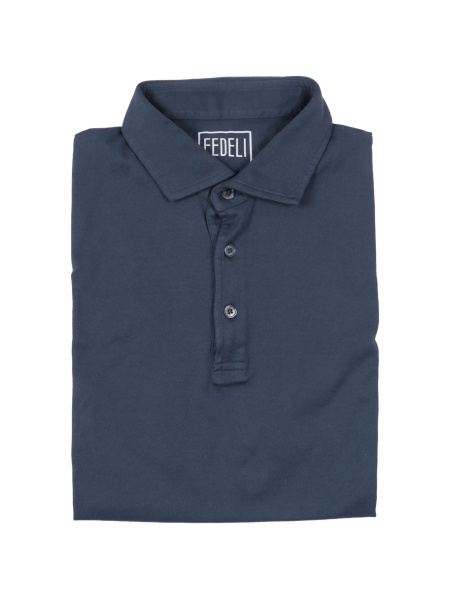 Tricou Polo Fedeli albastru