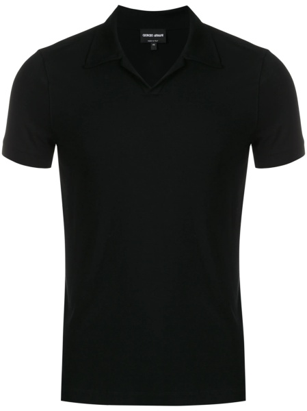 Tricou Polo Giorgio Armani negru