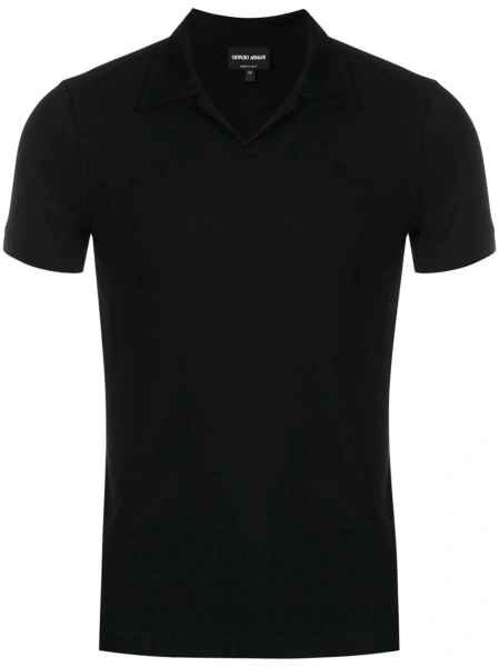 Tricou Polo Giorgio Armani negru