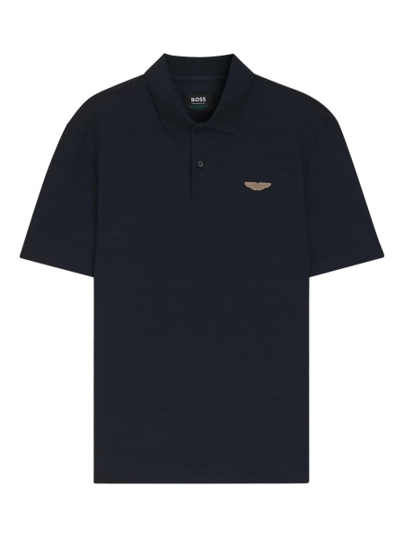 Tricou Polo Hugo Boss albastru