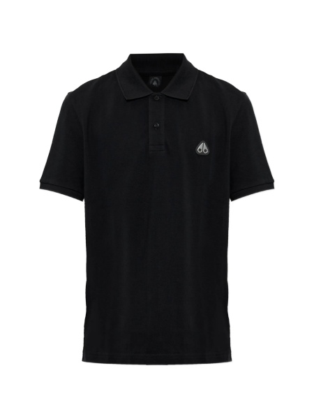 Tricou Polo Moose Knuckles negru
