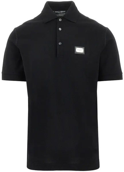 Tricou Polo Piquet polo shirt with logo plate