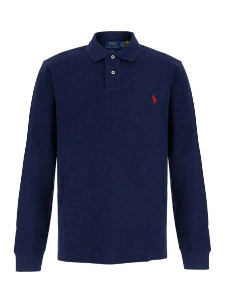 Tricou polo Ralph Lauren albastru din bumbac