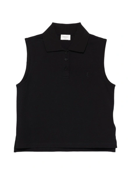 Tricou Polo Saint Laurent negru