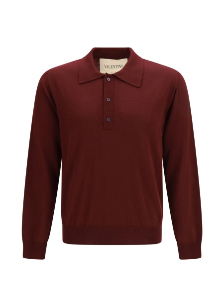Tricou Polo Valentino Garavani rosu