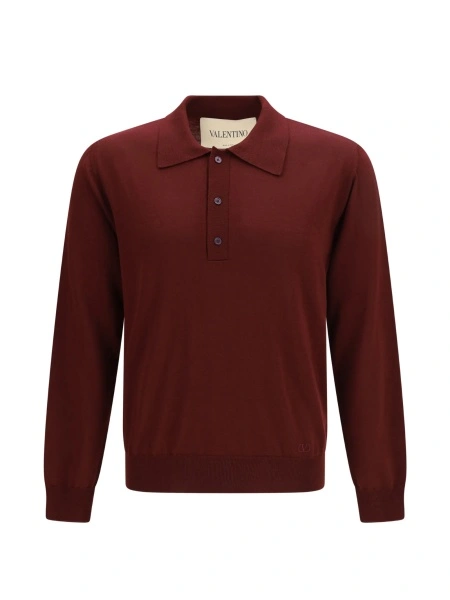 Tricou Polo Valentino Garavani rosu