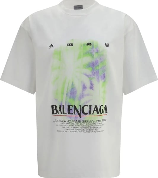 Tricou Printed cotton T-shirt