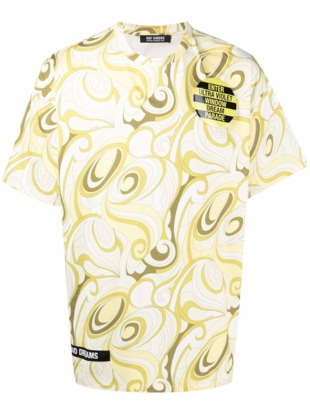 Tricou Raf Simons galben