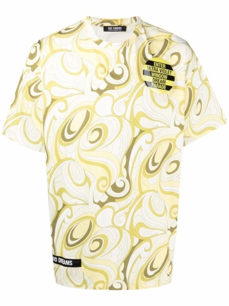 Tricou Raf Simons galben