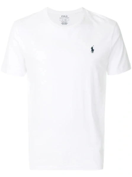 Tricou Ralph Lauren alb din bumbac
