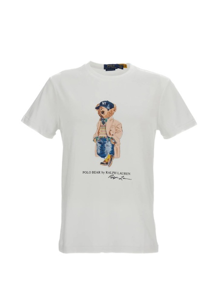 Tricou Ralph Lauren POLO BEAR alb