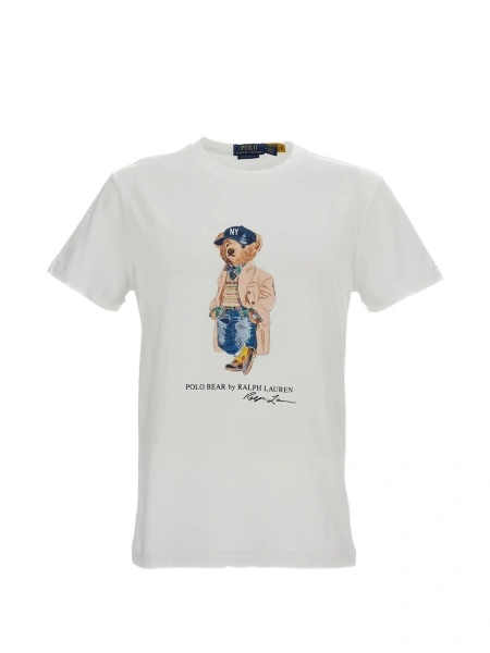 Tricou Ralph Lauren POLO BEAR alb