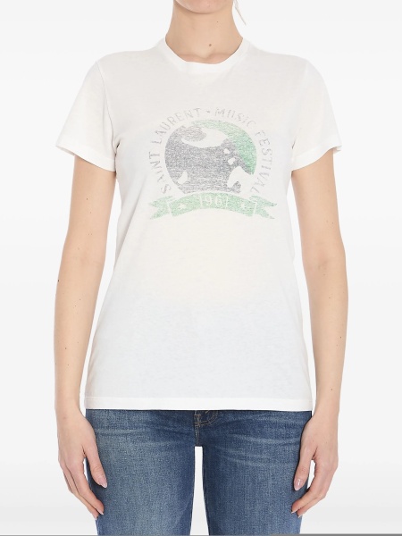 Tricou Saint Laurent alb