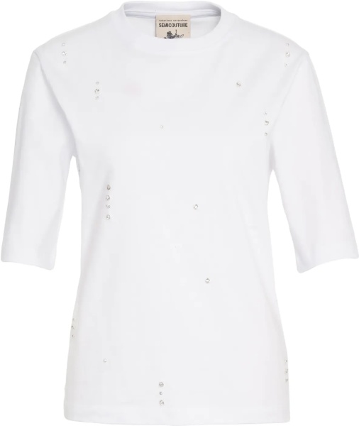 Tricou T-shirt with rhinestones