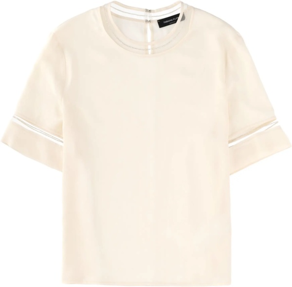 Tricou T-Shirt With Transparent Details