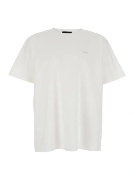 Tricou TATRAS alb din bumbac 'SELO LOGO METALLO'