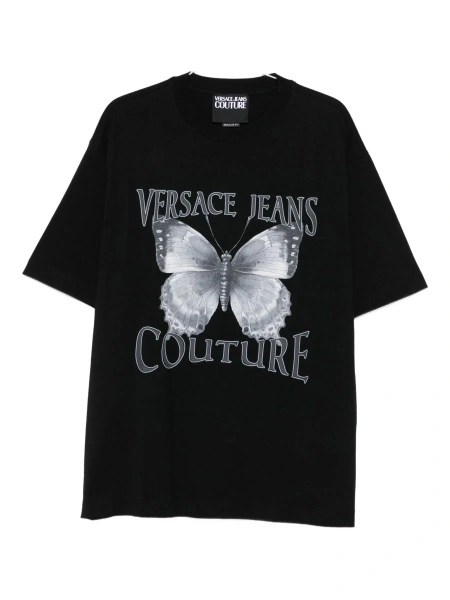 Tricou Versace Jeans Couture negru