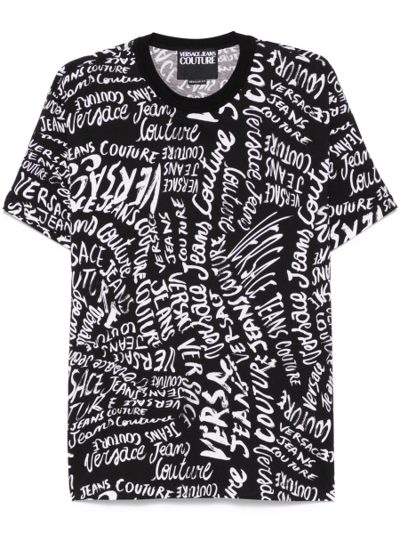 Tricou Versace Jeans Couture negru