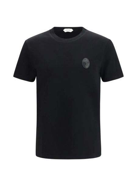 Tricou Versace negru din elastan si bumbac