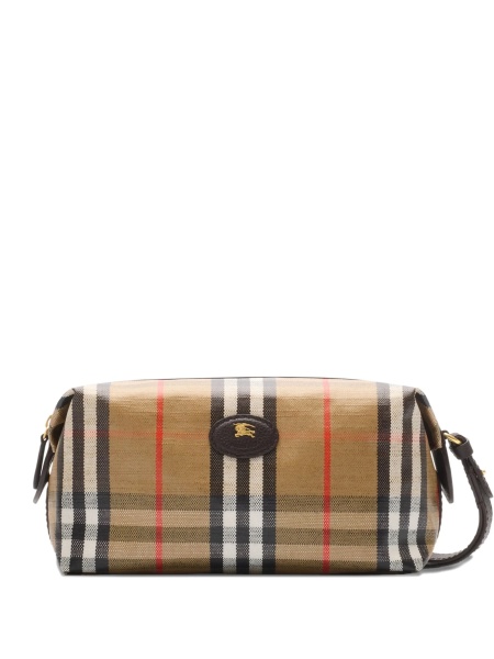 Accesorii de voiaj Burberry neutre din in si vascoza