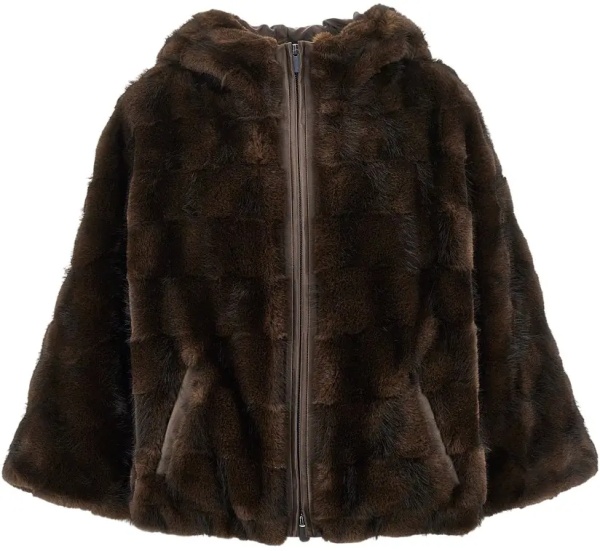 Blanuri Faux fur blouson jacket