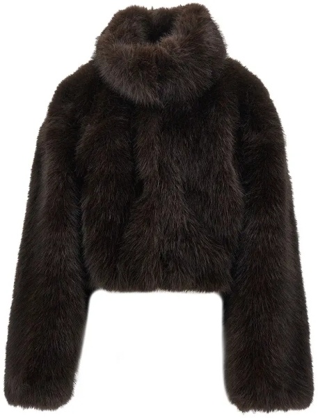 Blanuri Faux fur cropped jacket