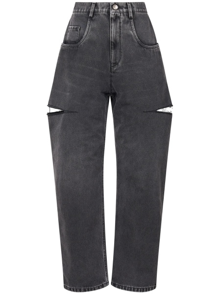 Blugi conici Maison Margiela negri