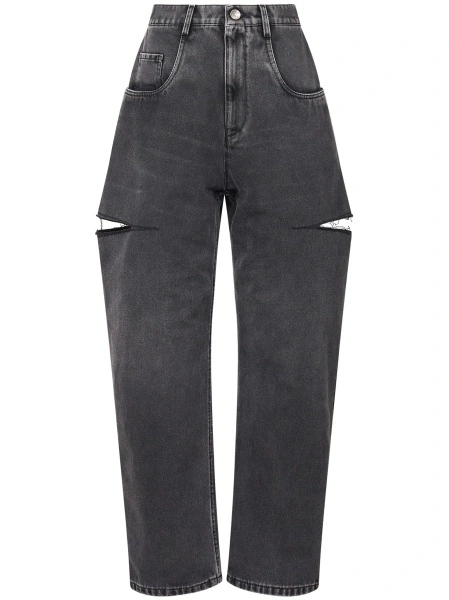 Blugi conici Maison Margiela negri