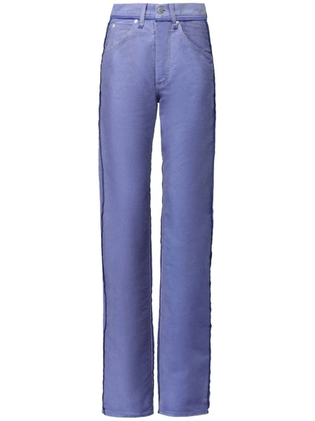 Blugi drepti Maison Margiela albastri