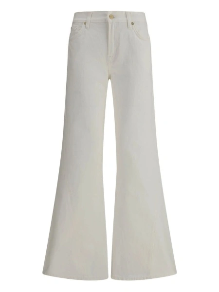 Blugi evazati 7 For All Mankind albi