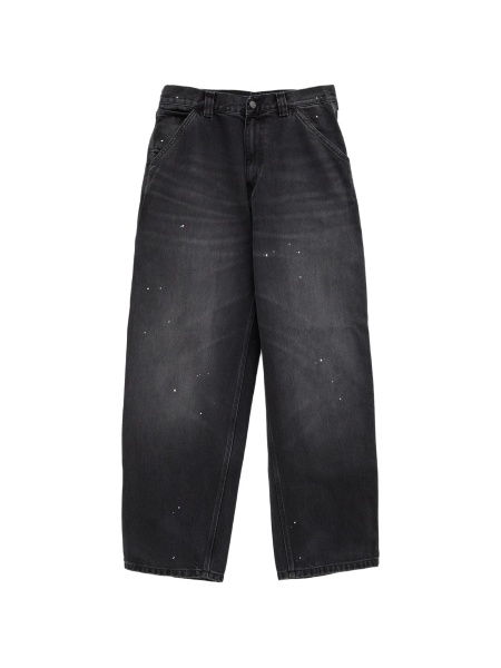 Blugi evazati Carhartt negri