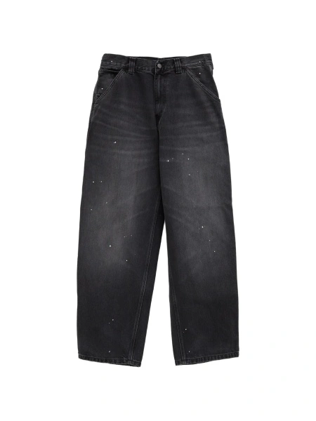Blugi evazati Carhartt negri